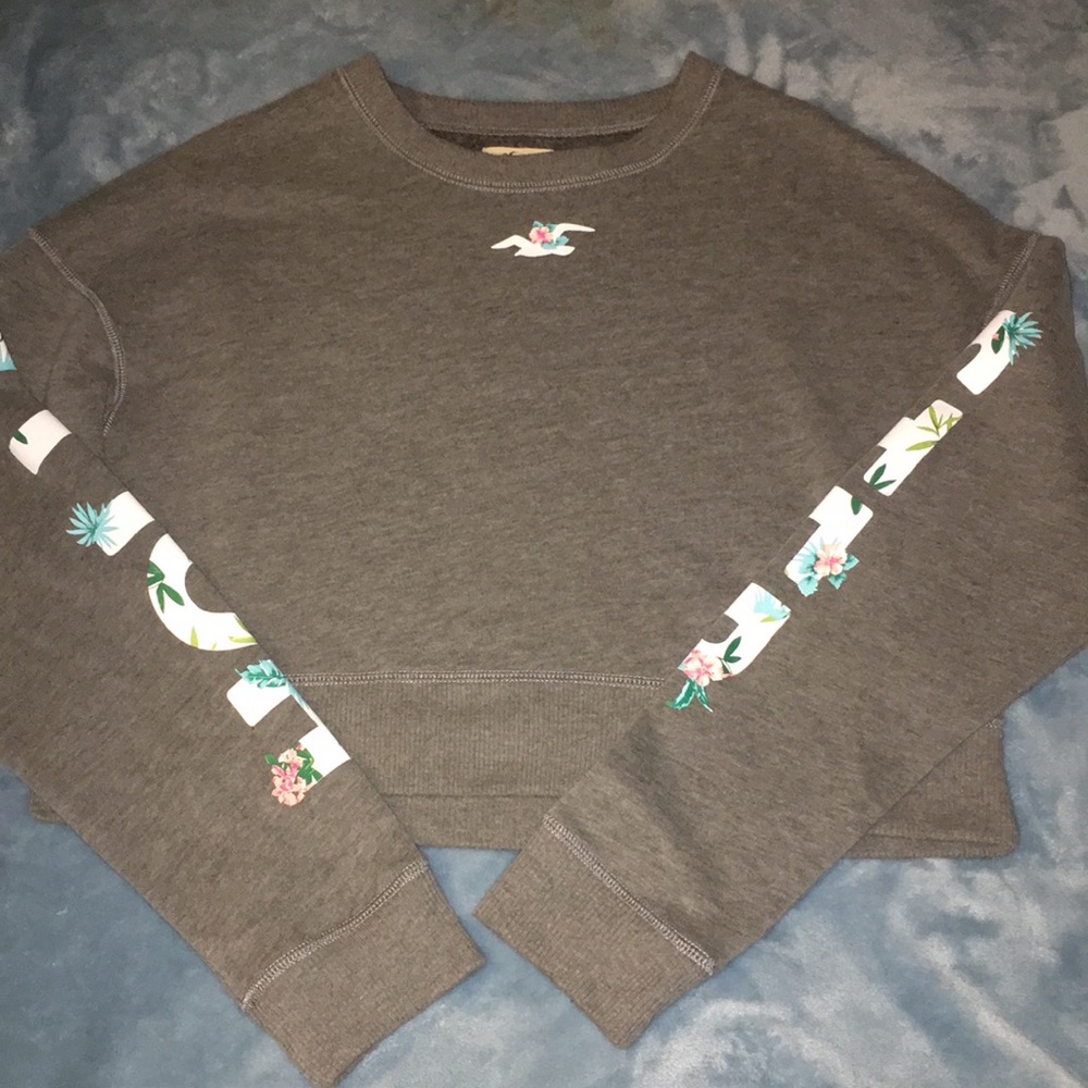 Hollister crop  sweater